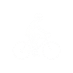 自転車をこぐ人